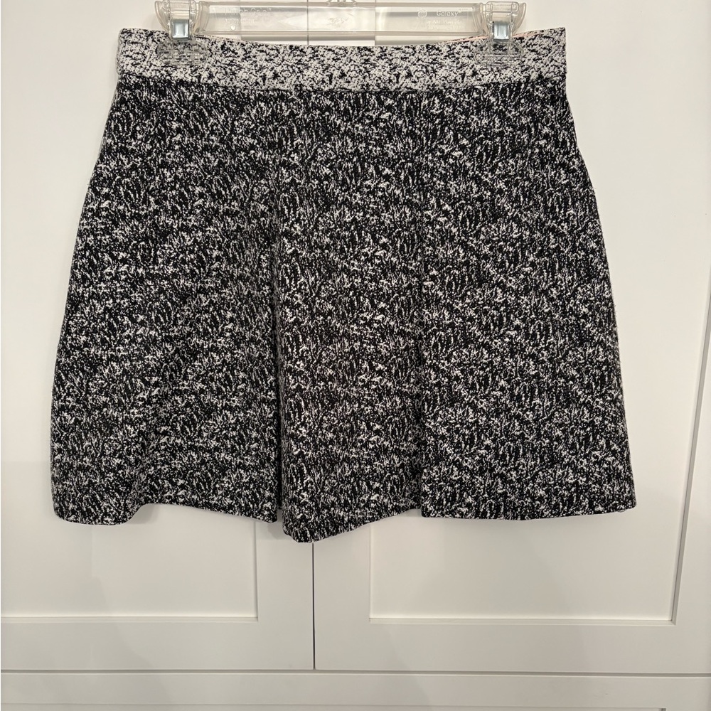 Banana Republic Black and White Mini Skirt